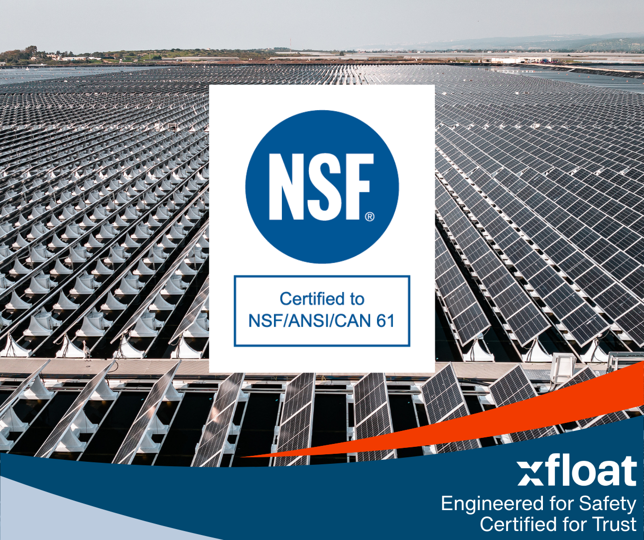 Xfloat Receives Dual NSF Certifications