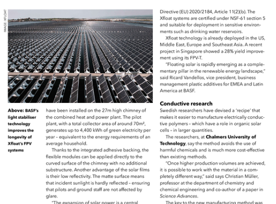 Xfloat Featured in AMI’s April 2026 Floating Solar Coverage